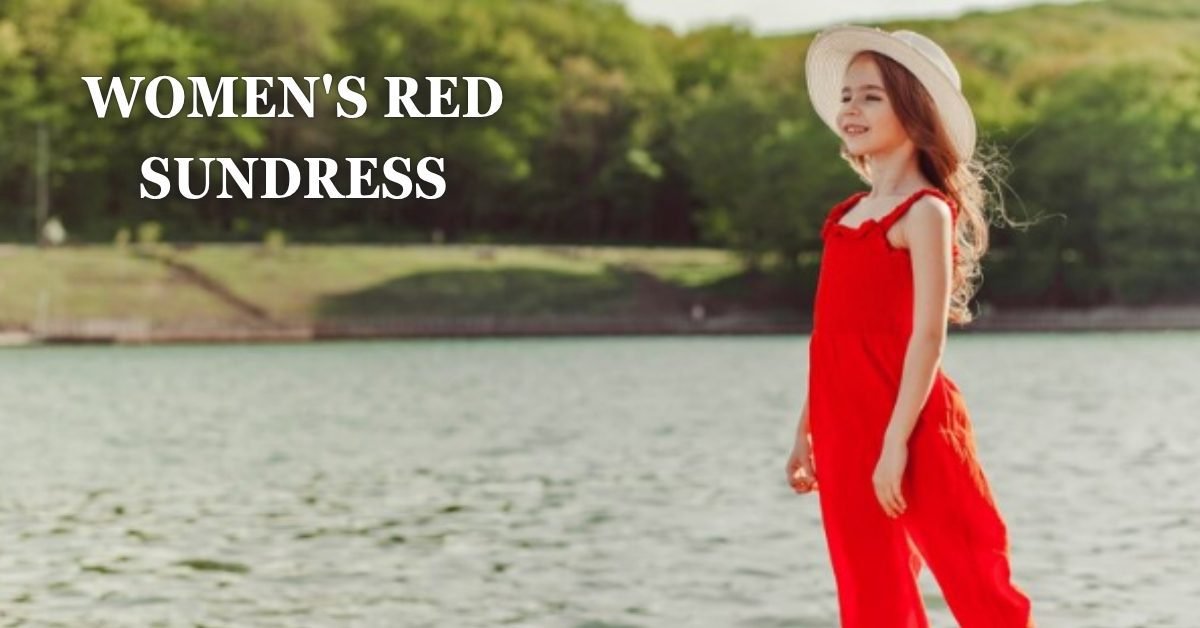Women's Red Sundress
