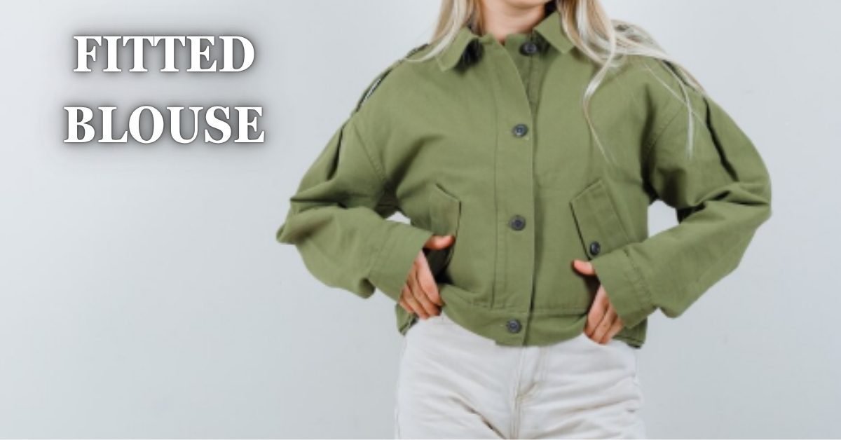 fitted blouse